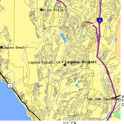 Laguna Niguel map