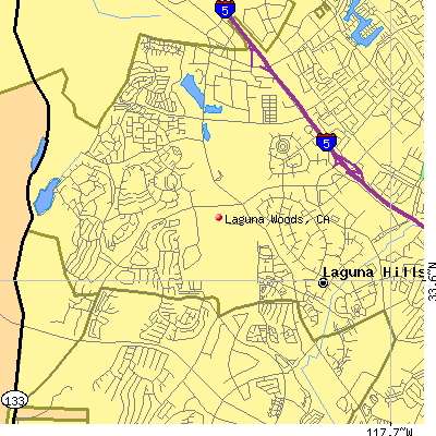 Laguna Woods map