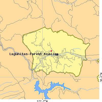 Lagunitas-Forest Knolls map