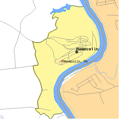 Nemacolin map