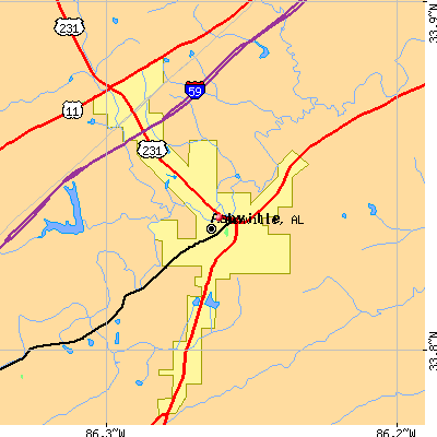 Ashville map