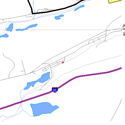 New Boston-Morea map