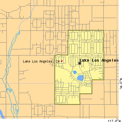 Lake Los Angeles map