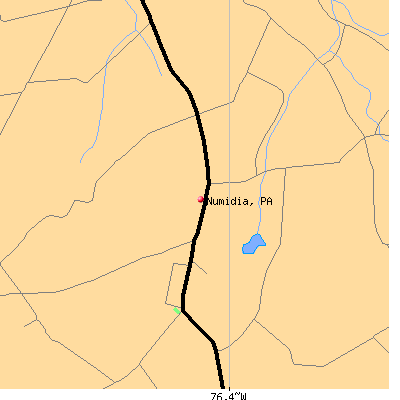 Numidia map