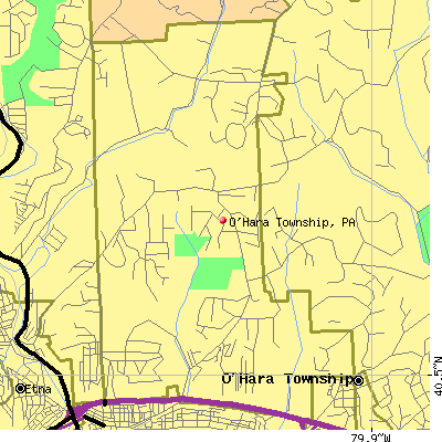 O'Hara Township map