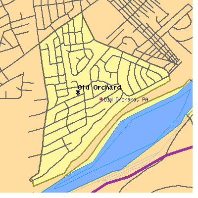 Old Orchard map