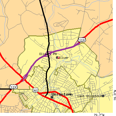 Oliver map