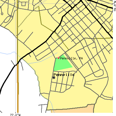 Pennville map