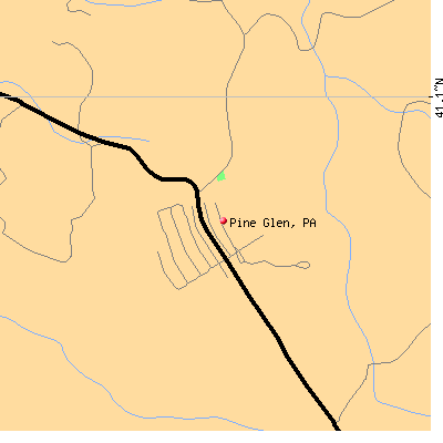 Pine Glen map