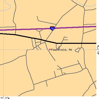 Plainfield map
