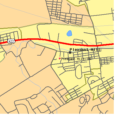 Pleasant Hill map