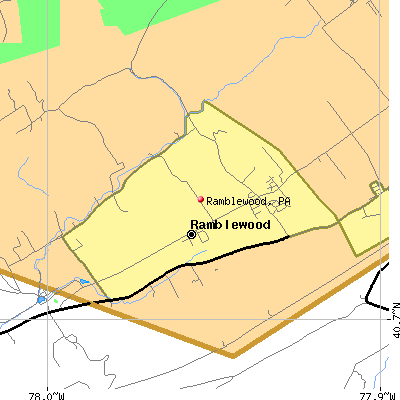 Ramblewood map