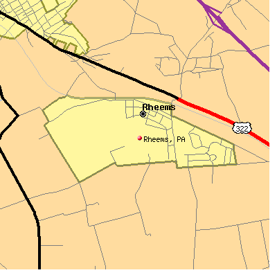 Rheems map
