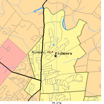 Richboro map