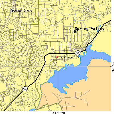 La Presa map