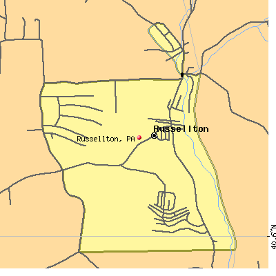 Russellton map