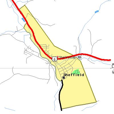 Sheffield map