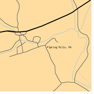 Spring Mills map