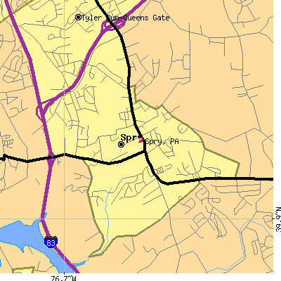 Spry map