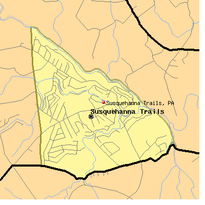 Susquehanna Trails map