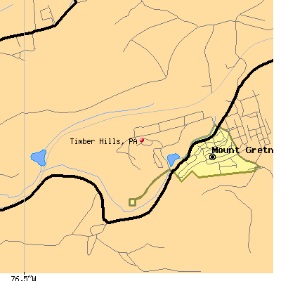 Timber Hills map