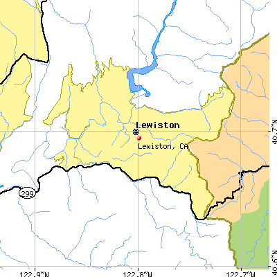 Lewiston map