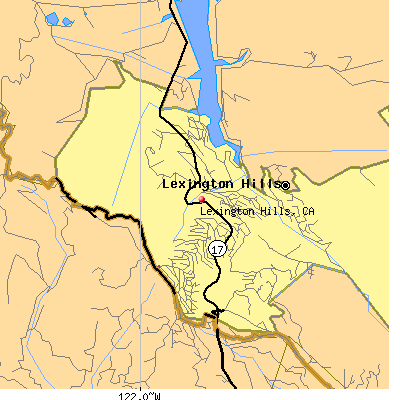Lexington Hills map