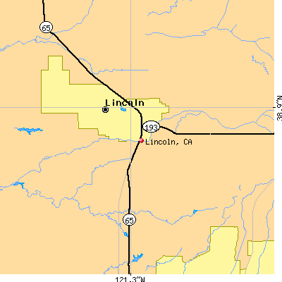 Lincoln map