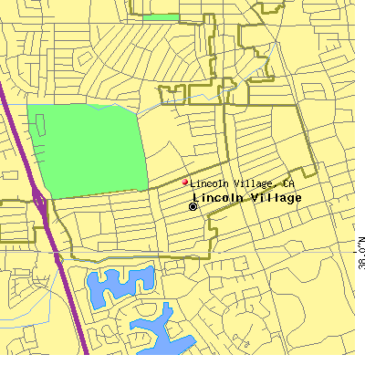 Lincoln Village map