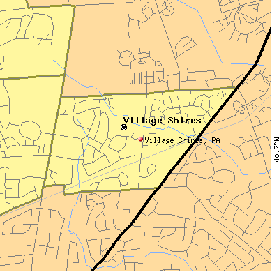 Village Shires map