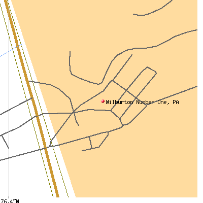 Wilburton Number One map