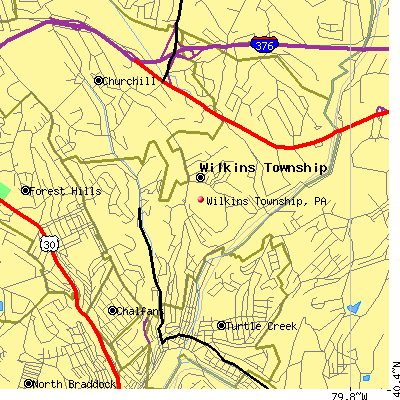Wilkins Township map