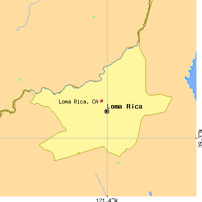 Loma Rica map