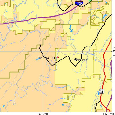 Helena map