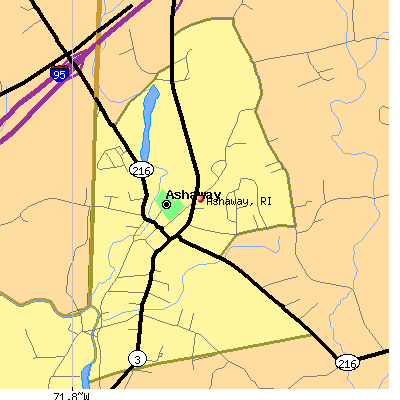 Ashaway map