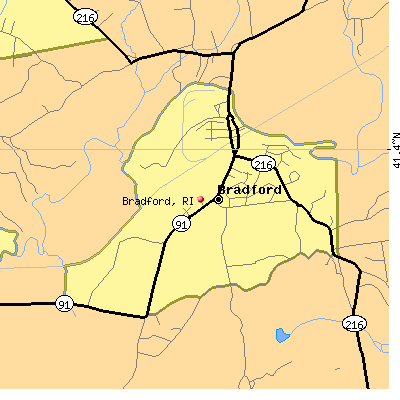Bradford map