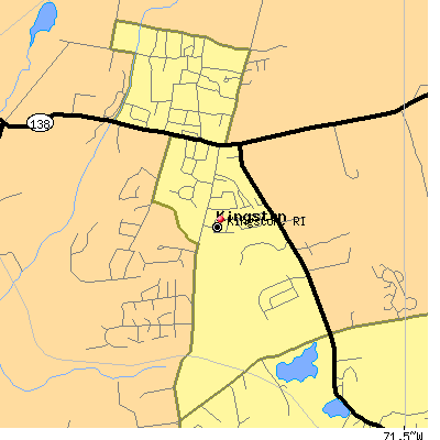 Kingston map