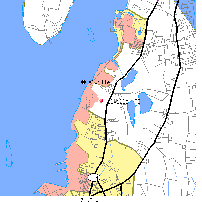 Melville map