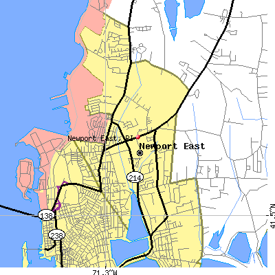 Newport East map