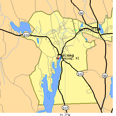 Pascoag map