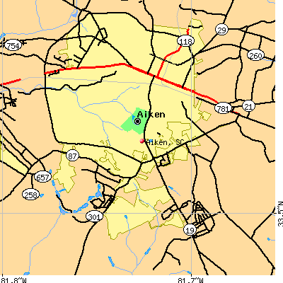 Aiken map