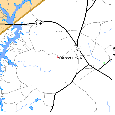 Antreville map