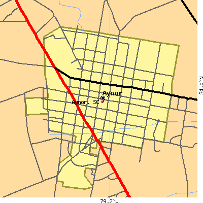 Aynor map