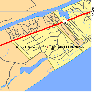 Briarcliffe Acres map