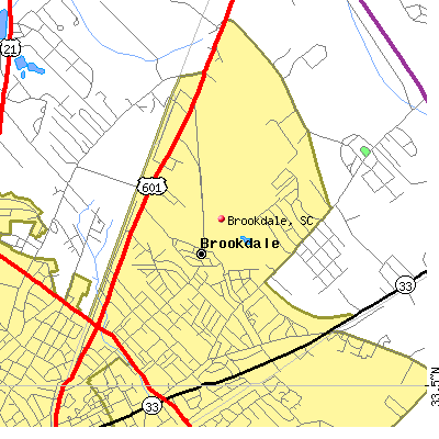 Brookdale map