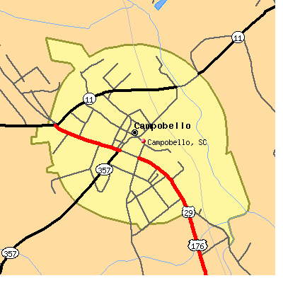 Campobello map