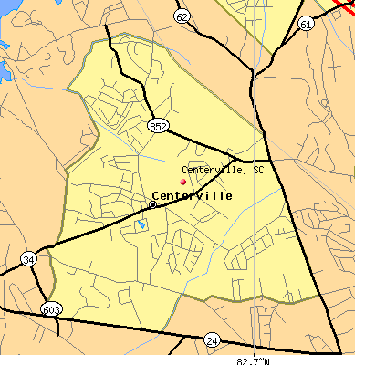 Centerville map