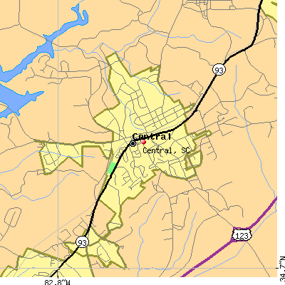 Central map