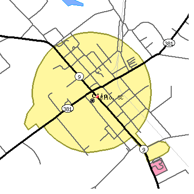 Clio map