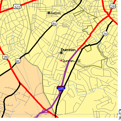 Dunean map
